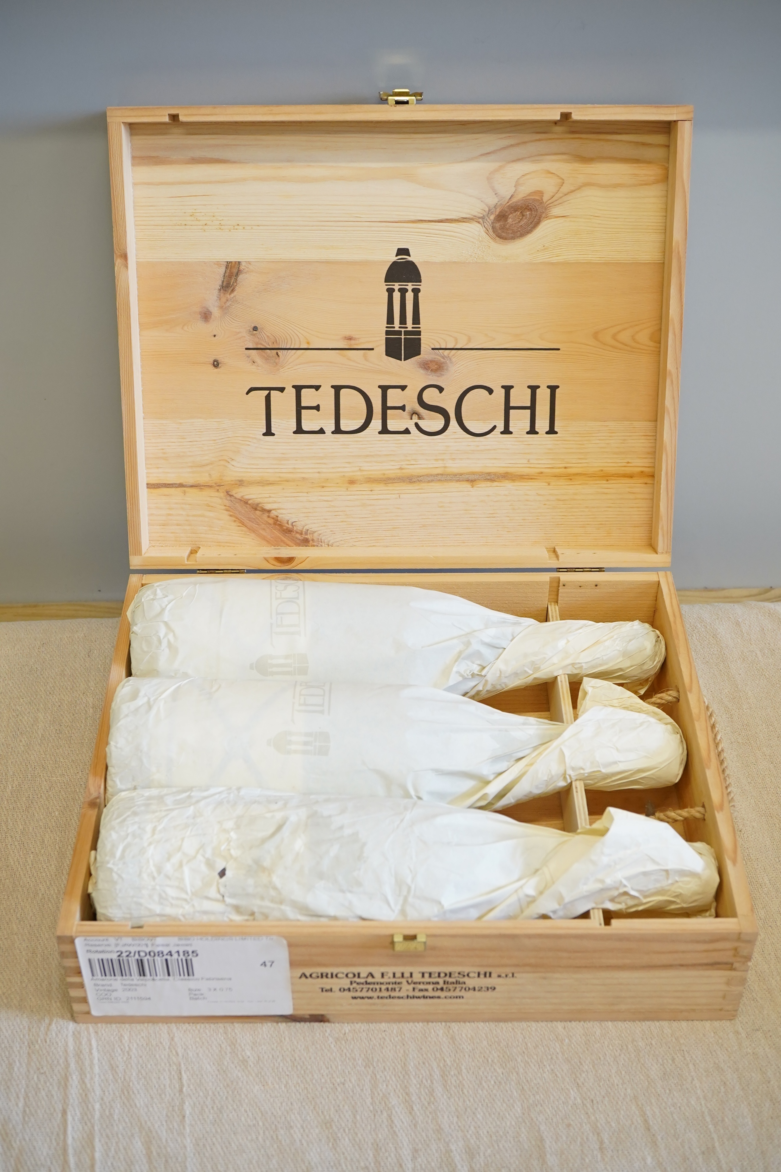Tedeschi, Amarone della Valpolicella Classico Fabriseria, 2003